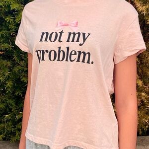 Pink trendy t shirt